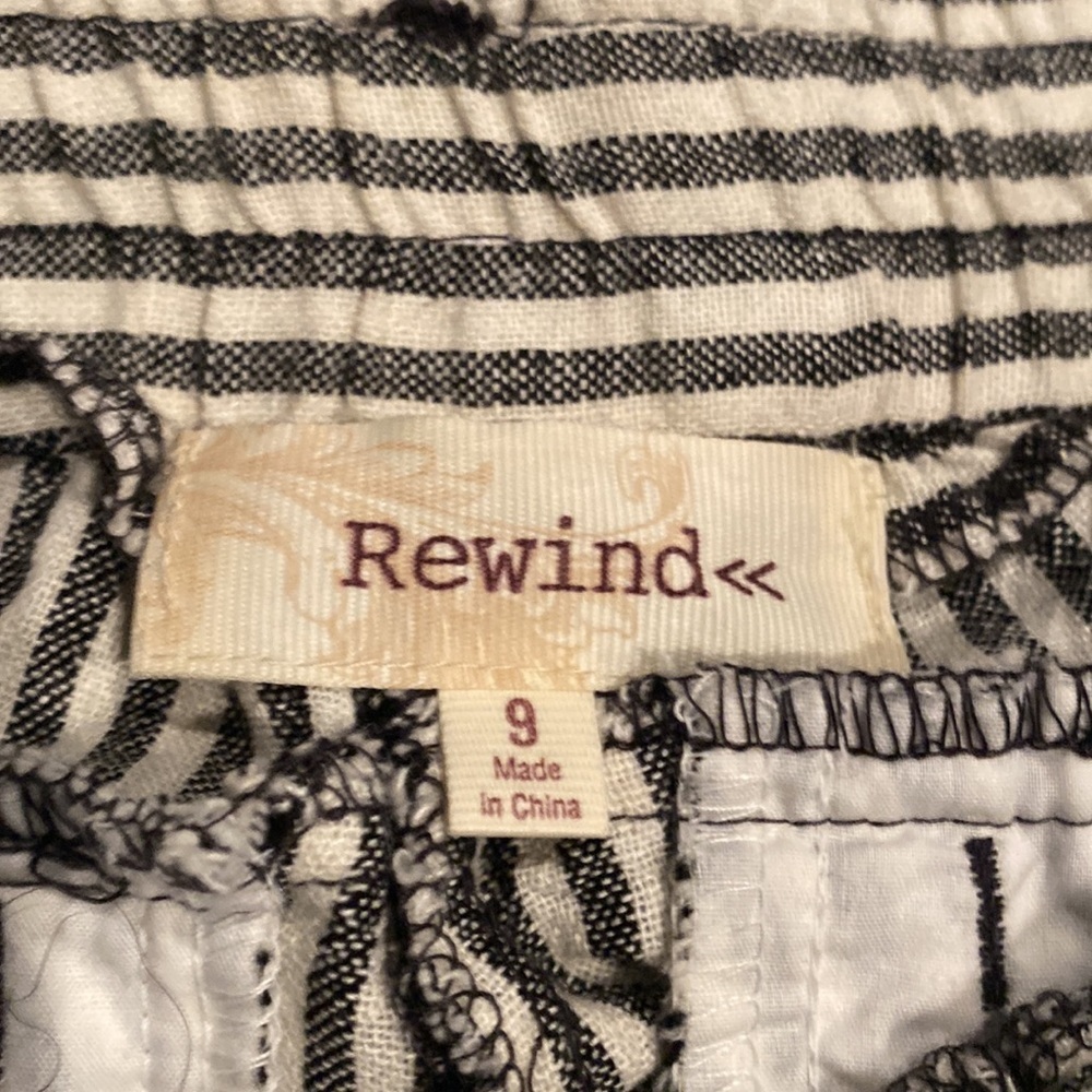 Rewind Wide Leg Drawstring Pants 9 - Picture 3 of 7
